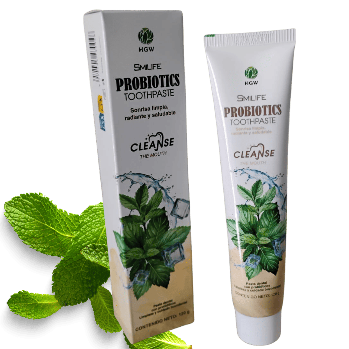 Crema Dental Probióticos HGW | Cuidado Bucal Sin Flúor