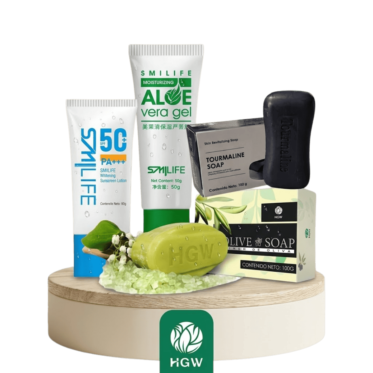 Kit Cuidado Facial HGW: Piel Radiante y Protegida